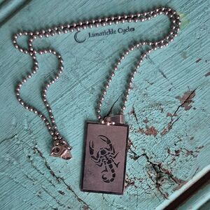 Scorpion Pendant Necklace